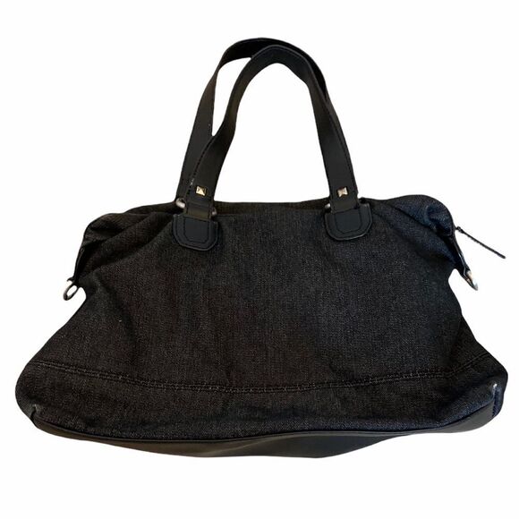 CALVIN KLEIN Black Fabric Small Zip Shoulder Bag - Picture 3 of 8